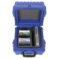 Permastor PERMASTOR 01-679103 Storage Case; Turtle; LTO; 42443 Holds 10; Waterproof; Blue 01-679103